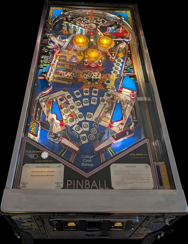 The Kings of Steel playfield