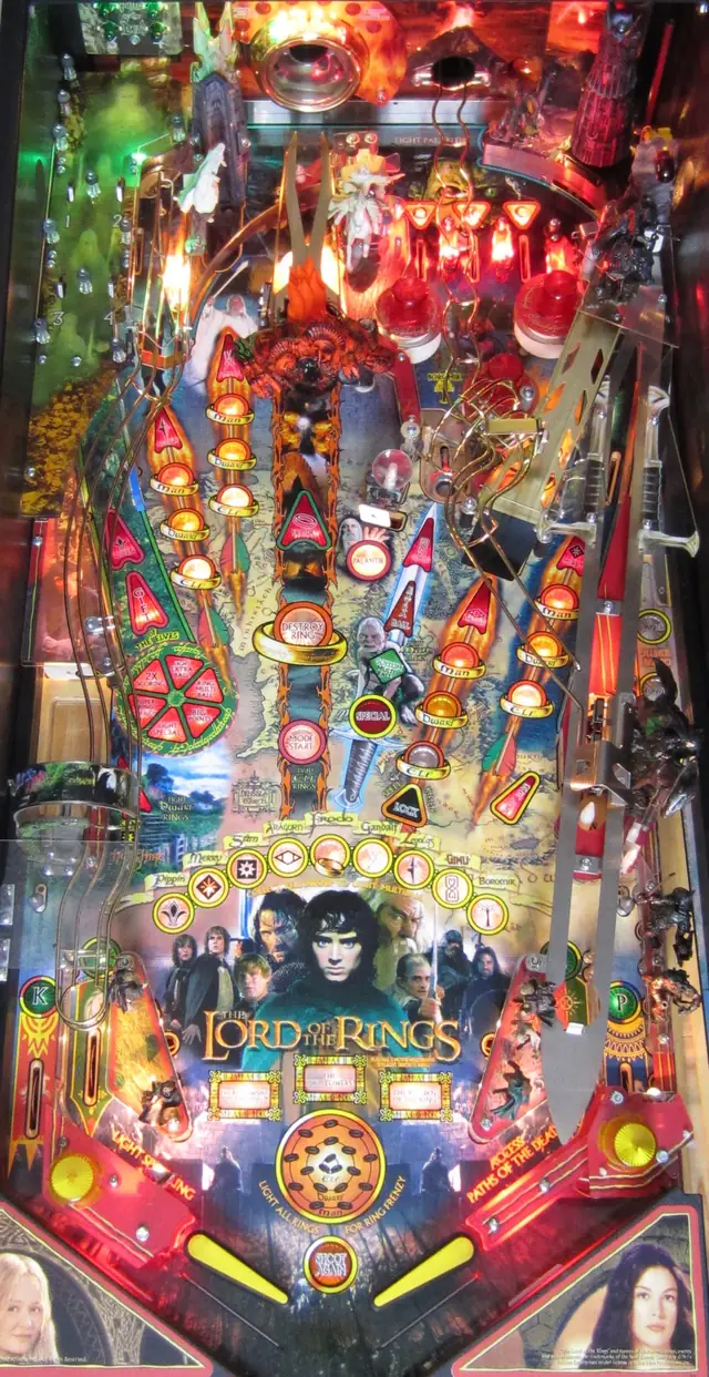 The Lord of the Rings playfield