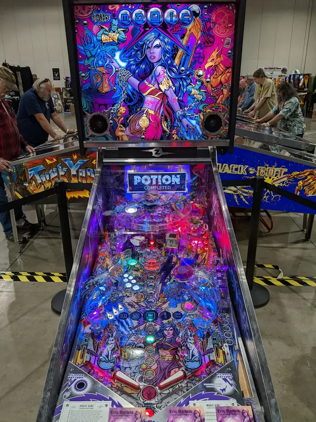 The Magic Girl playfield