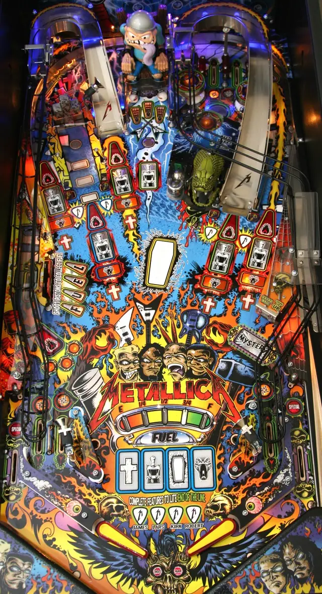 The Metallica playfield