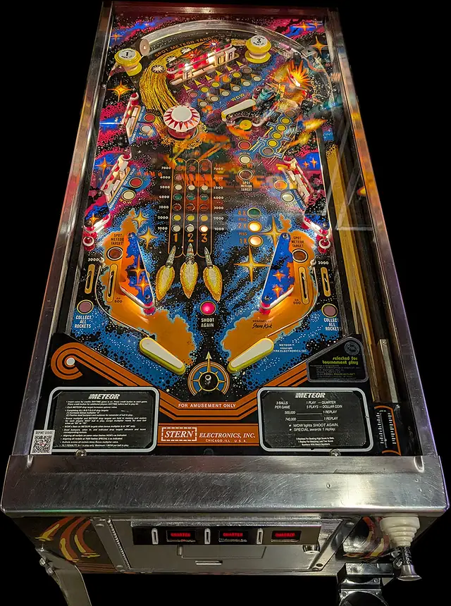 The Meteor playfield