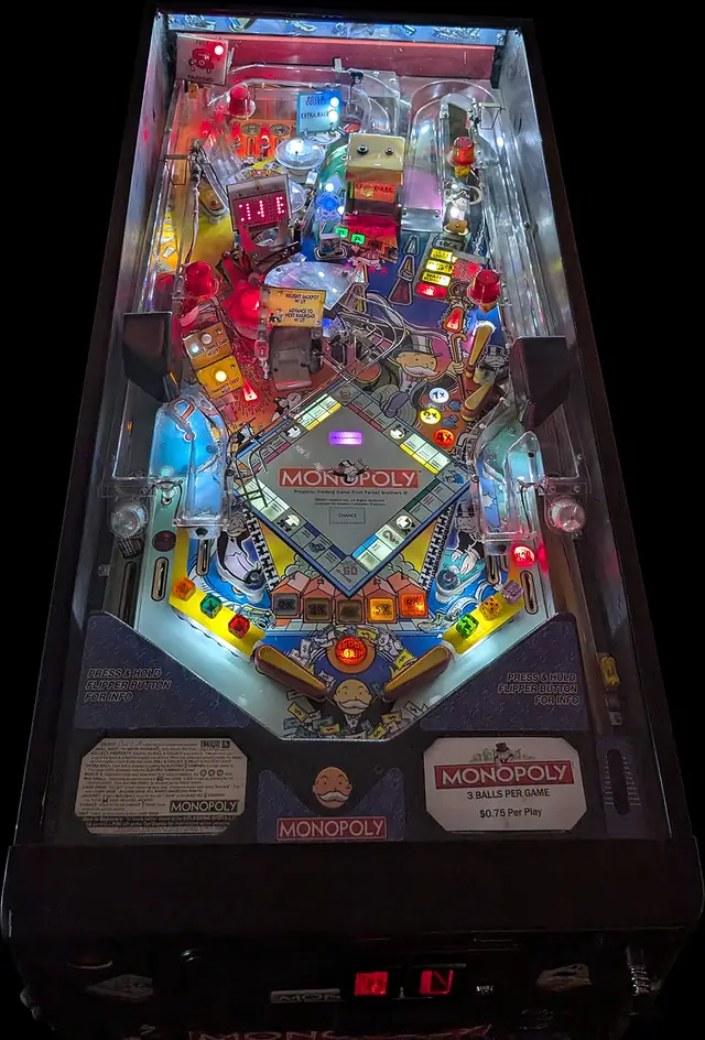 The Monopoly playfield