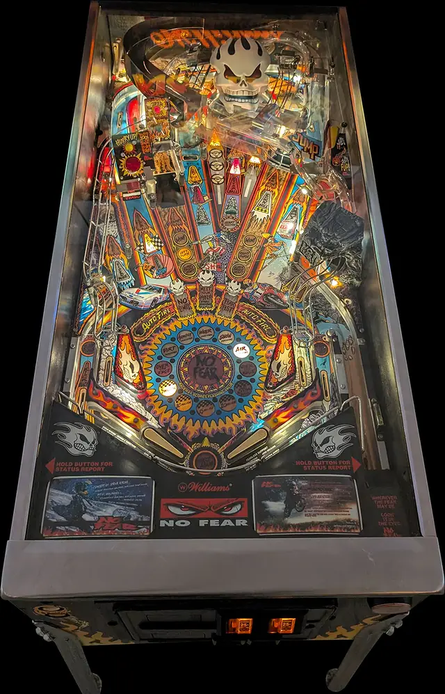 The No Fear: Dangerous Sports playfield
