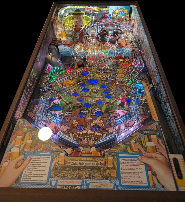The Oktoberfest playfield