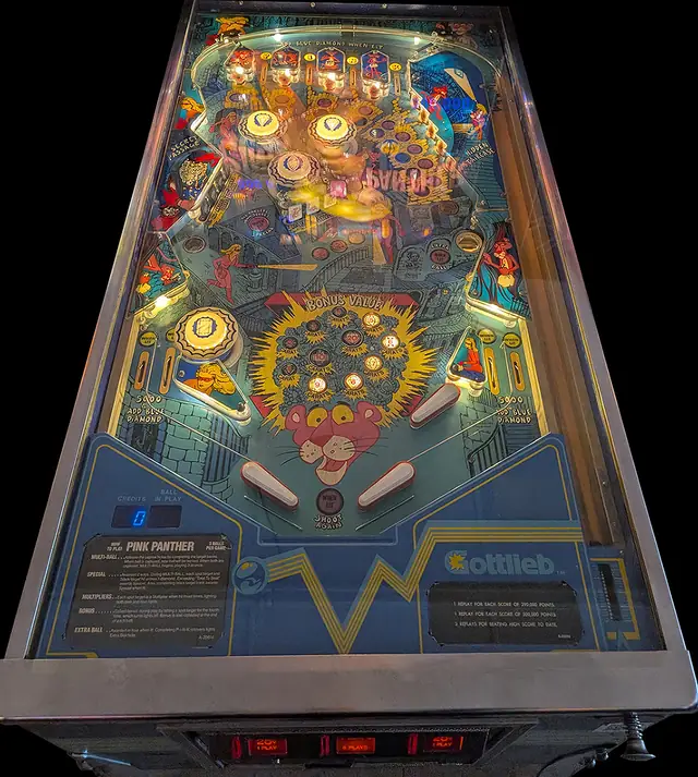 The Pink Panther playfield