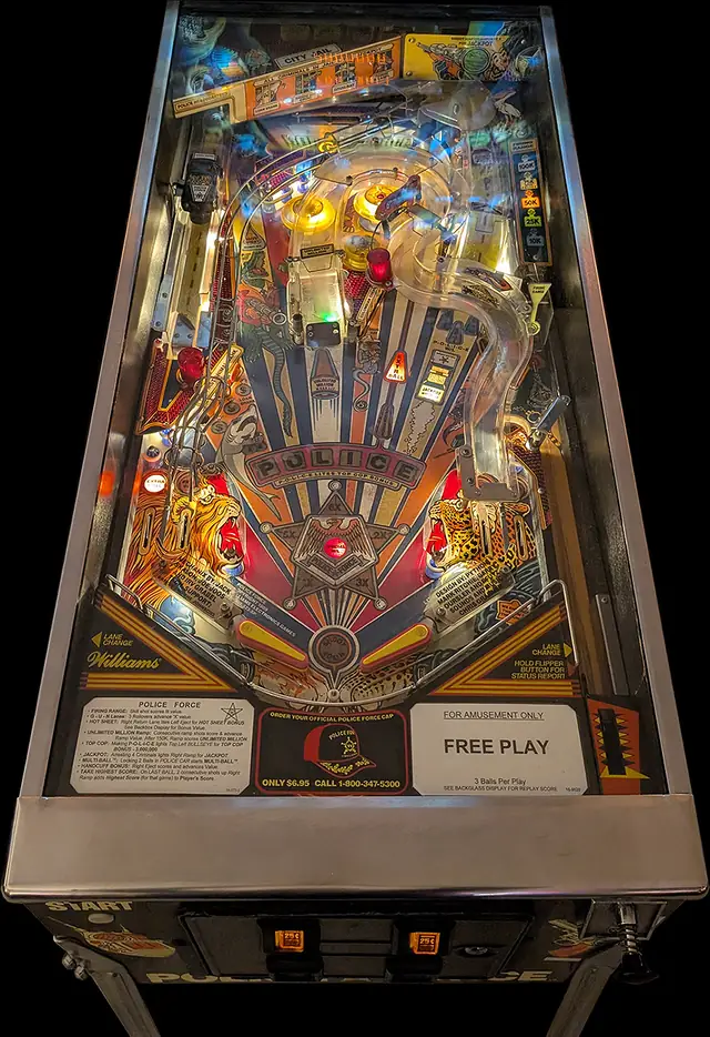 The Police Force playfield
