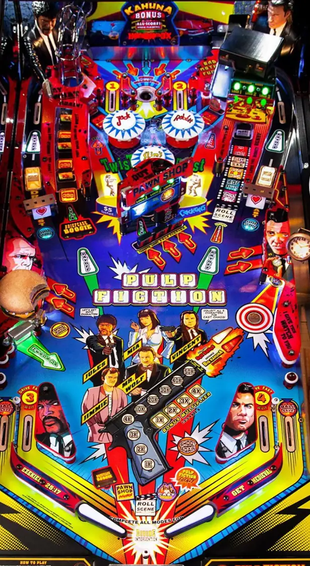 The Pulp Fiction playfield