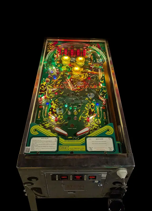 The Quicksilver playfield