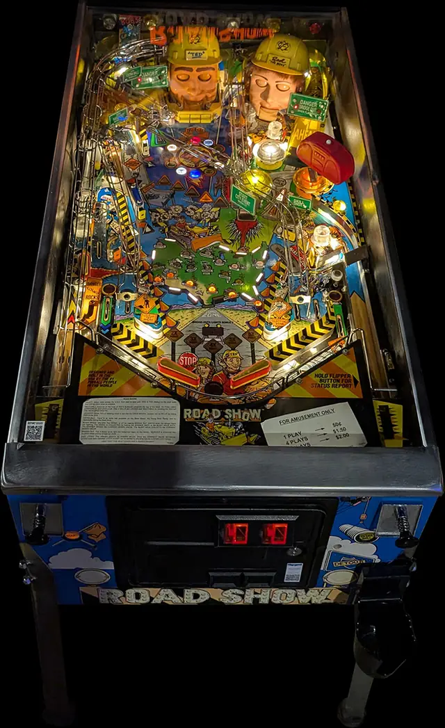 The Red & Ted's Road Show playfield