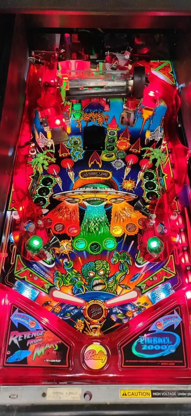 The Revenge from Mars playfield