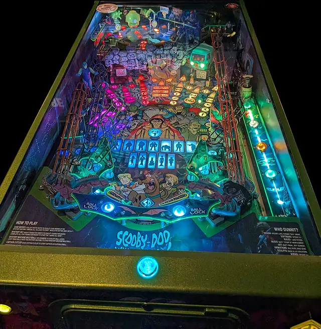 The Scooby-Doo playfield