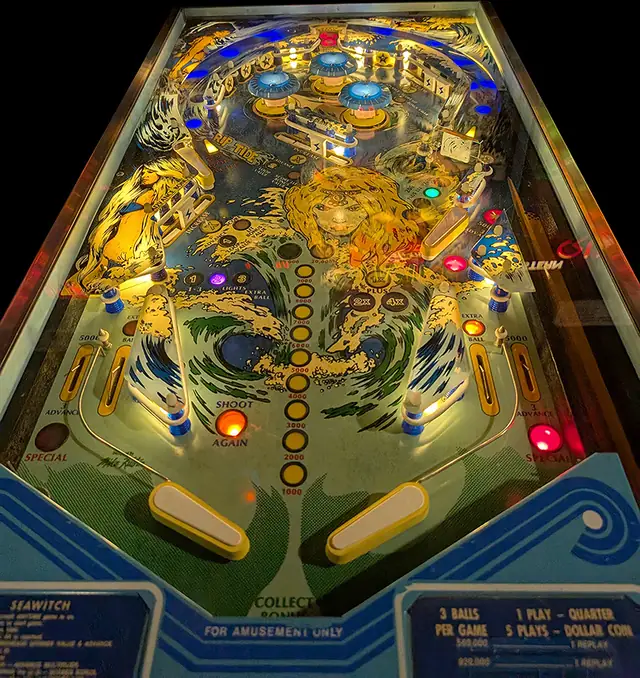 The Seawitch playfield