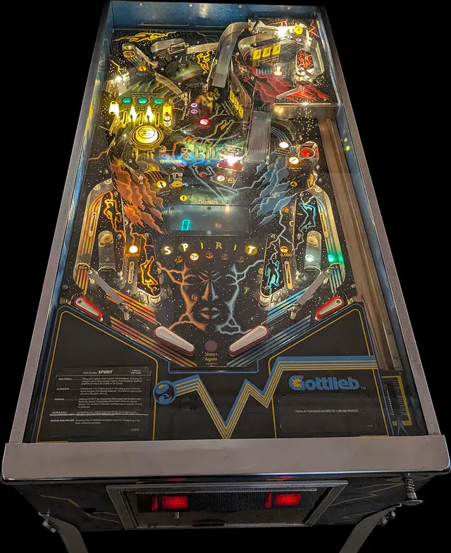 The Spirit playfield