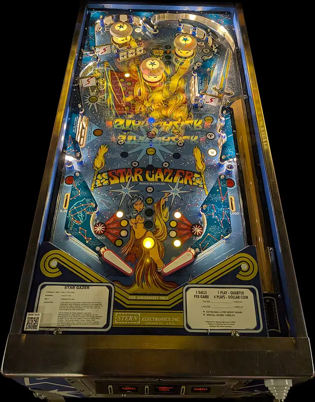The Star Gazer playfield
