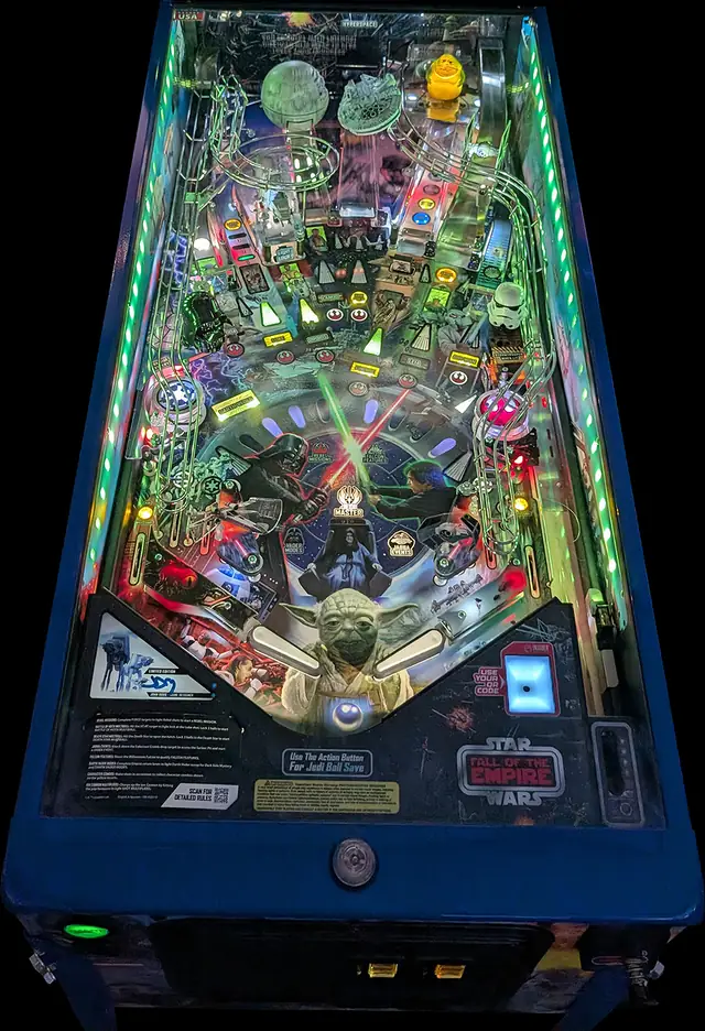 The Star Wars: Fall of the Empire playfield