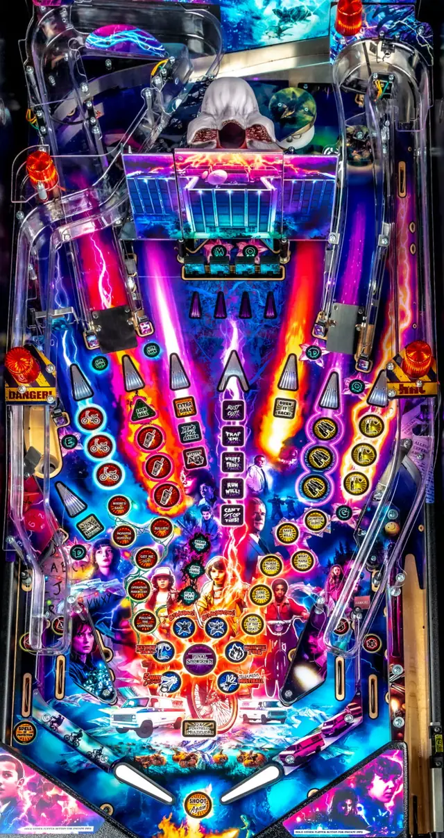 The Stranger Things playfield