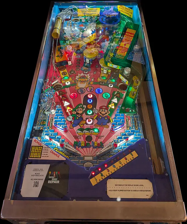 The Super Mario Bros. playfield