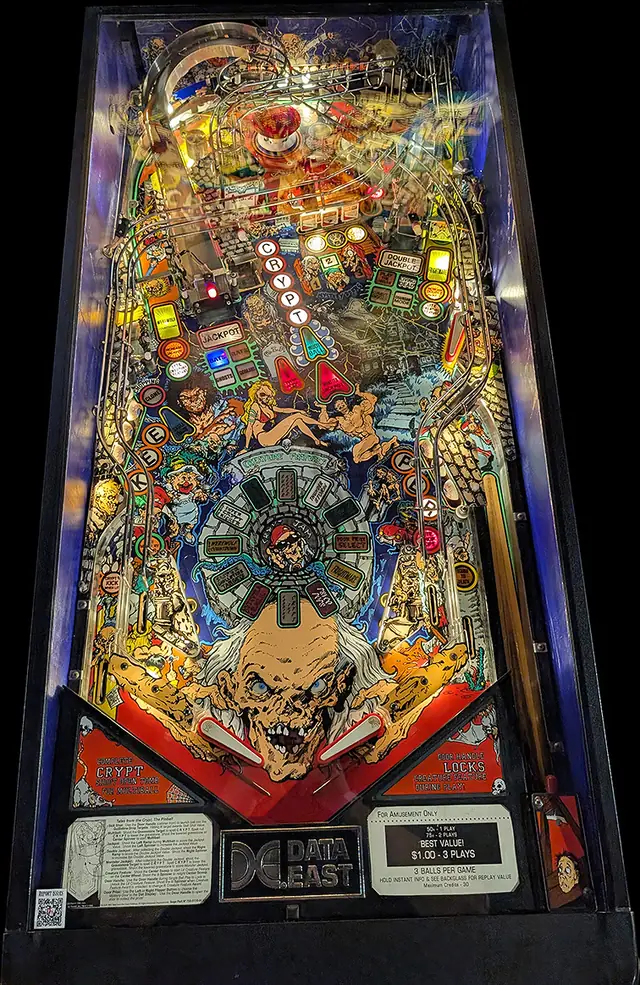 The Tales from the Crypt playfield