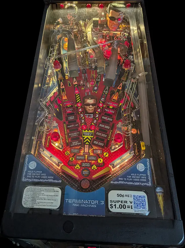 The Terminator 3: Rise of the Machines playfield