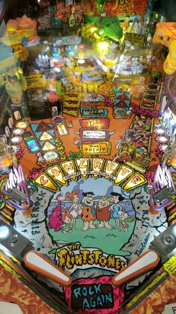 The The Flintstones playfield