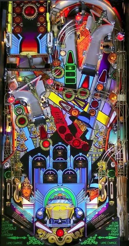 The The Shadow playfield