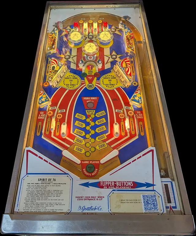 The The Spirit of 76 playfield