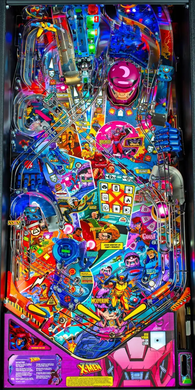 The The Uncanny X-Men playfield