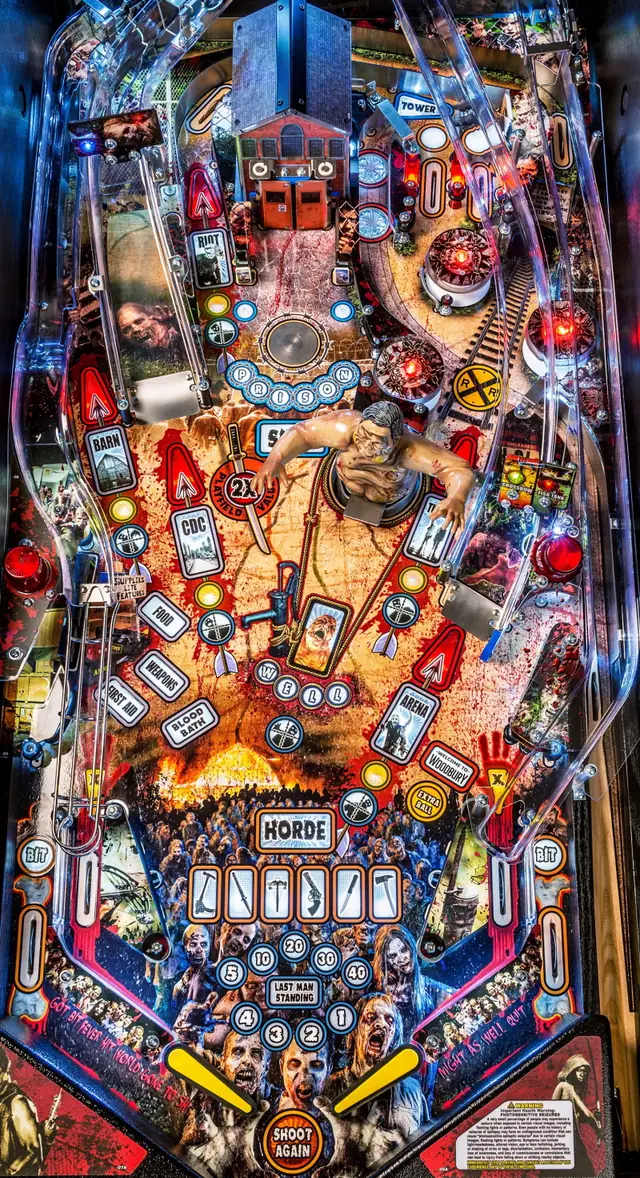 The The Walking Dead playfield