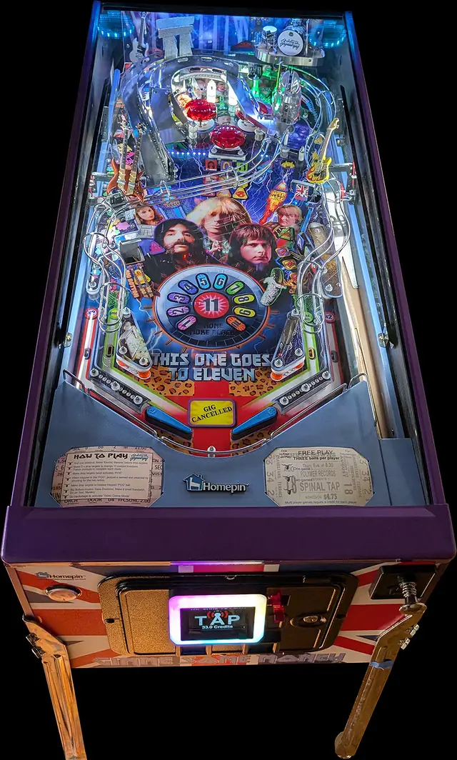 The This is Spinal Tap playfield