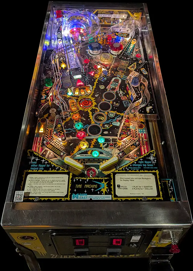 The Time Machine playfield