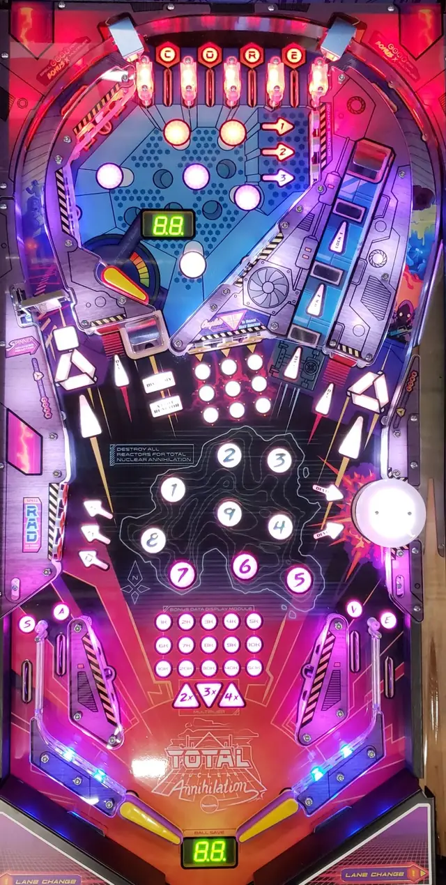 The Total Nuclear Annihilation playfield