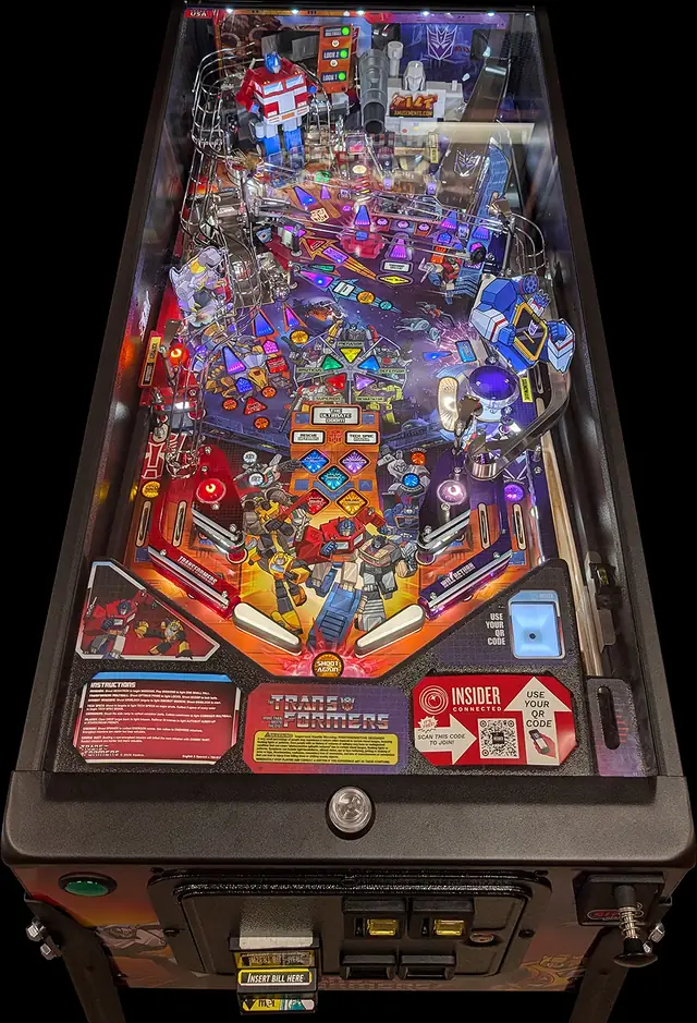 The Transformers: More Than Meets the Eye playfield