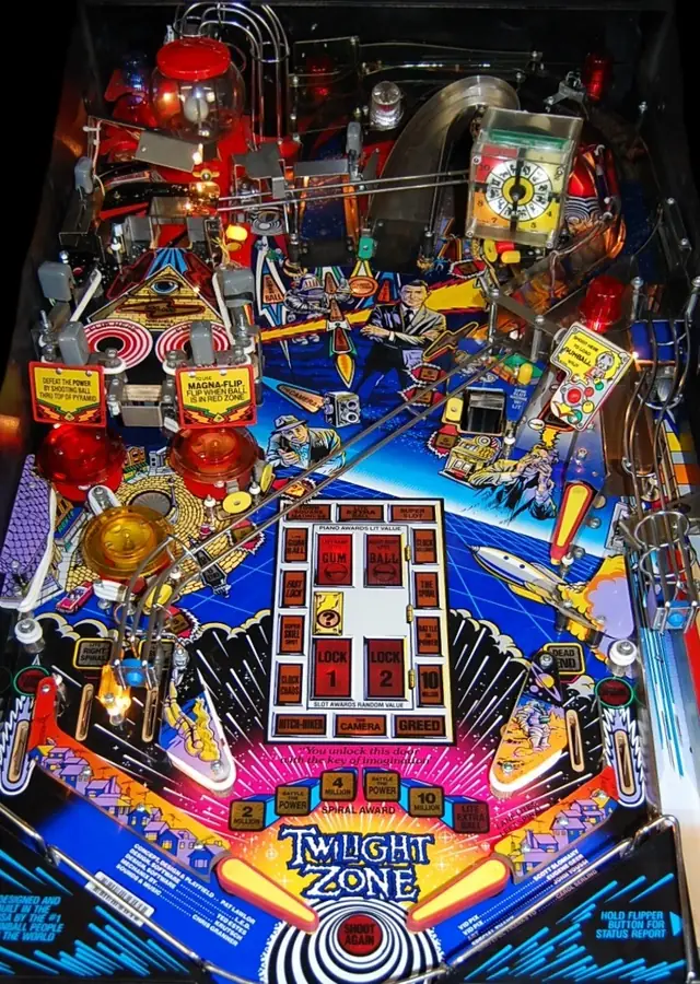 The Twilight Zone playfield