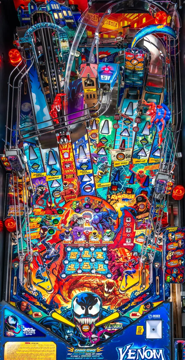 The Venom playfield