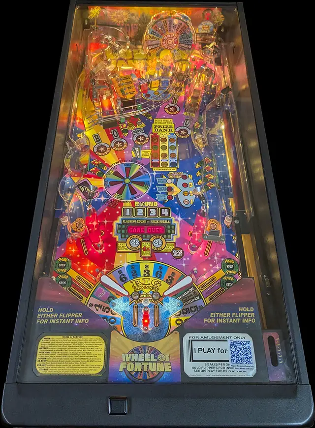 The Wheel of Fortune playfield
