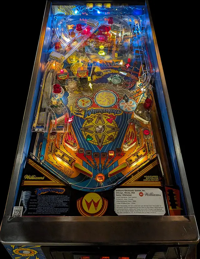 The Whirlwind playfield