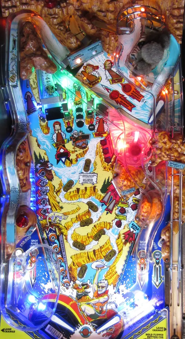 The White Water playfield