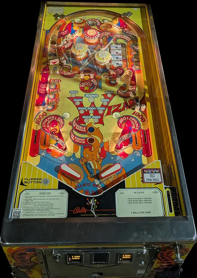 The Wizard! playfield