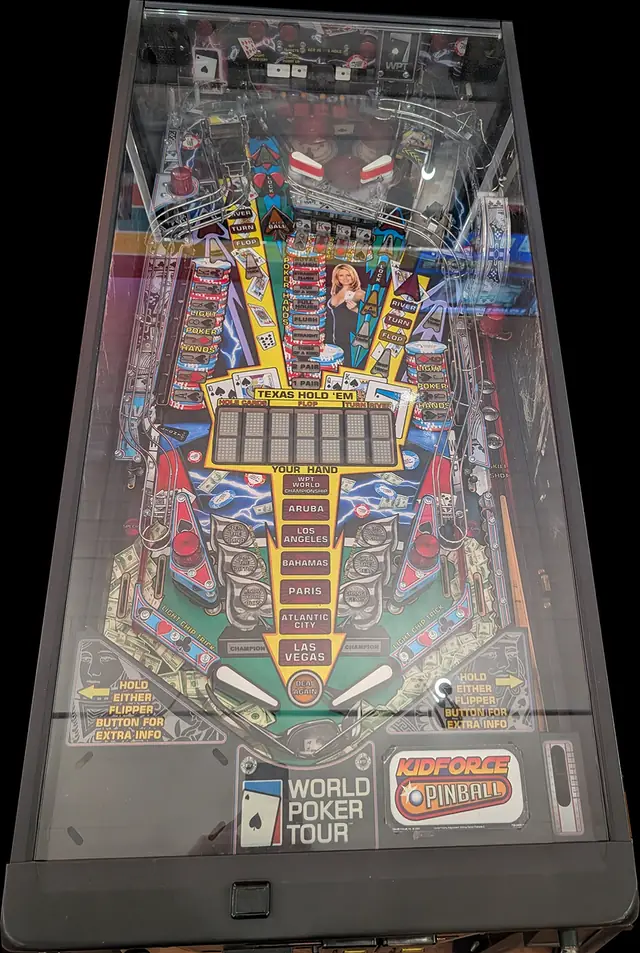 The World Poker Tour playfield