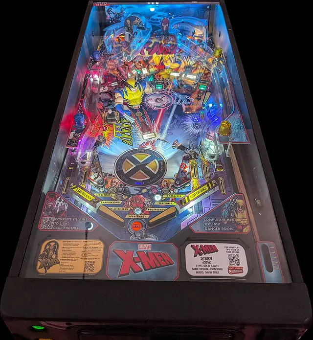 The X-Men playfield